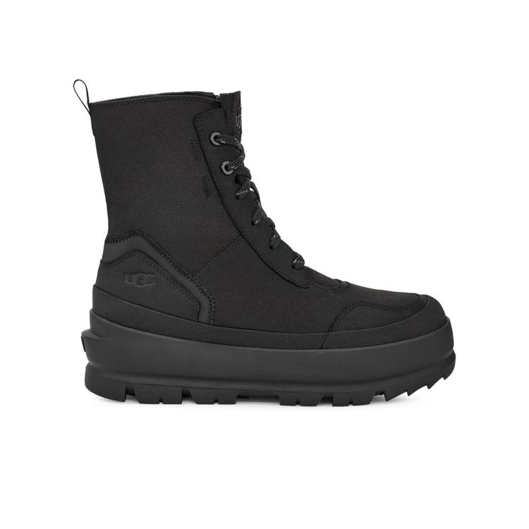Ugg 秋季男女同款系带圆头轮胎厚底时尚马丁靴休闲短靴1143833 In Black