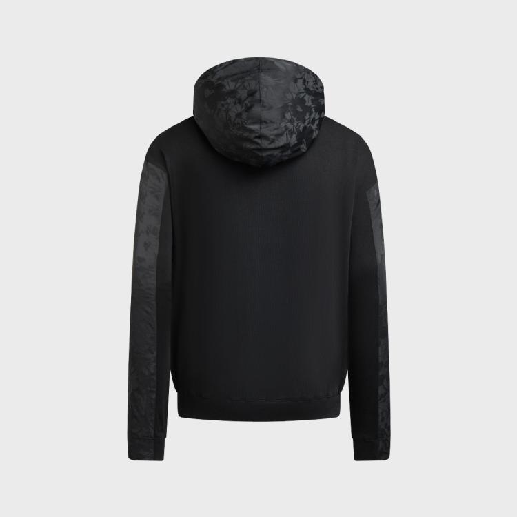 EMPORIO ARMANI EMPORIO ARMANI 2024年春夏款 阿玛尼男式时尚满花休闲连帽长袖卫衣