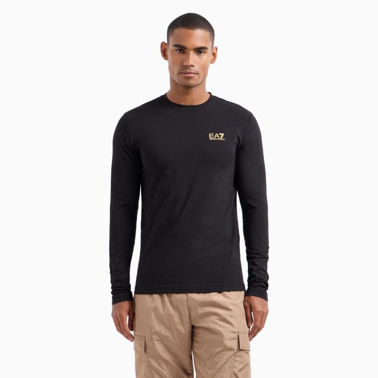 Ea7 T-shirts In Black