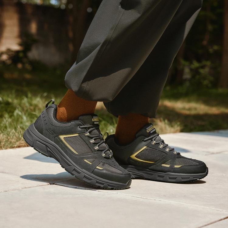 斯凯奇 【休闲越野】男鞋户外鞋休闲鞋休闲运动鞋健步鞋男款透气春夏季