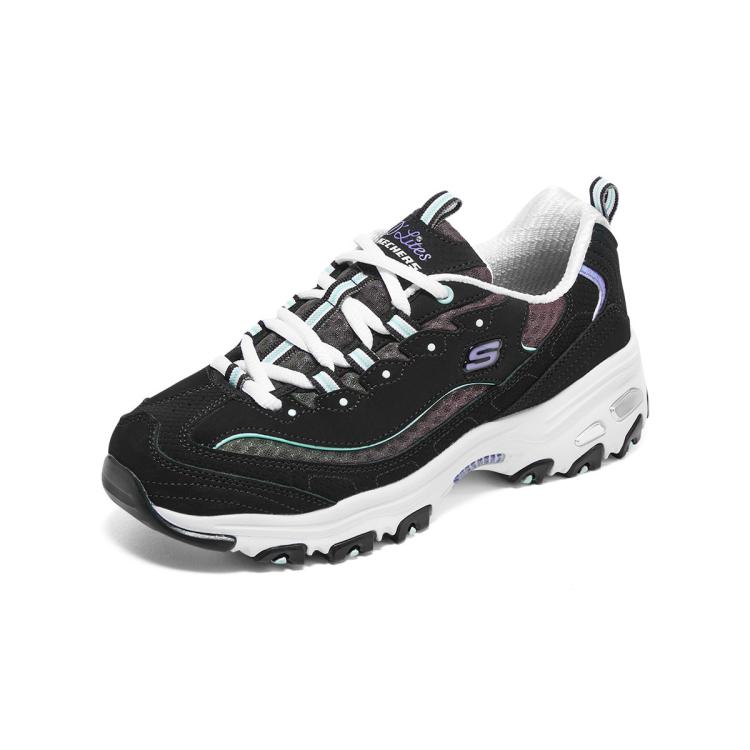 斯凯奇 【经典熊猫鞋】秋季女士老爹鞋轻质缓震舒适时尚休闲运动鞋女鞋