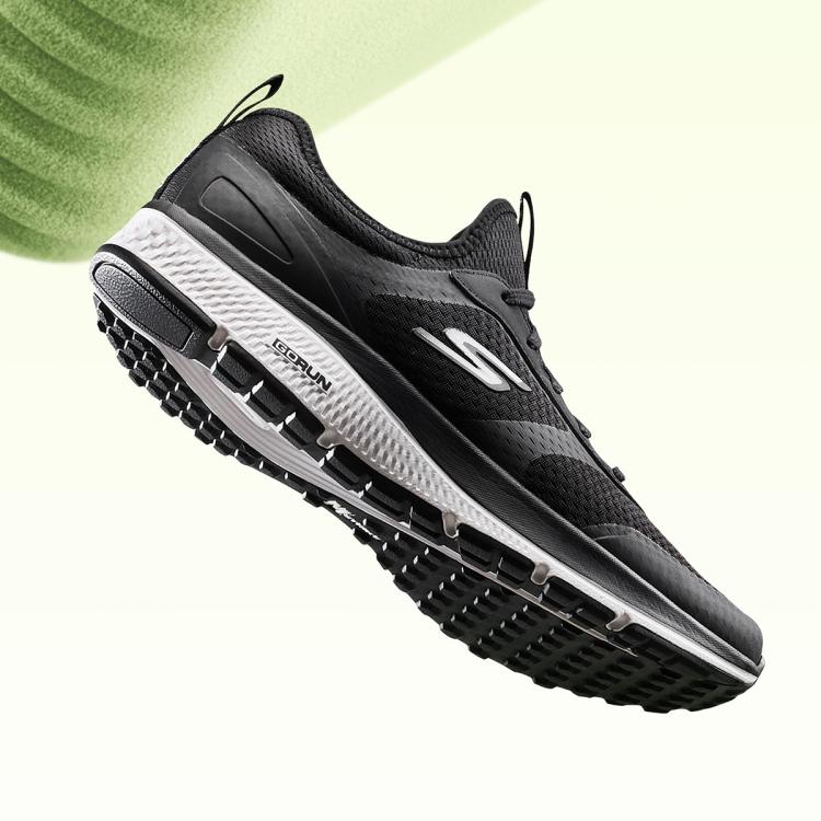 斯凯奇 【足心着地科技】缓震回弹男鞋跑步鞋运动休闲鞋运动鞋男款春夏