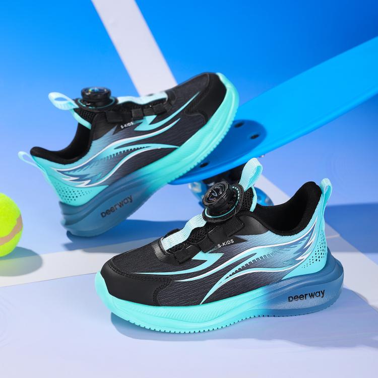 德尔惠 儿童运动鞋2026春季新款网面透气百搭男童鞋子大童休闲跑步鞋