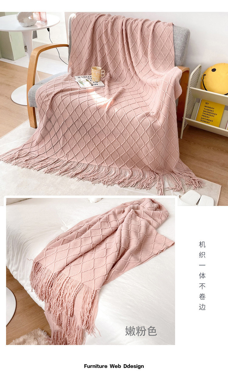 编织盖毯花样,手工编织盖毯图片_大山谷图库