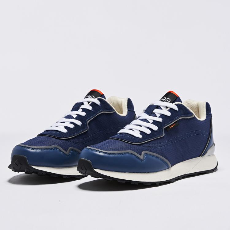 LEE LEE 【断码特卖】复古休闲鞋男韩版百搭舒适男鞋潮流运动跑步鞋秋款