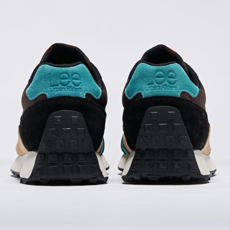 LEE LEE 【断码特卖】男鞋春秋款百搭运动休闲鞋潮流韩版拼接复古跑步鞋男