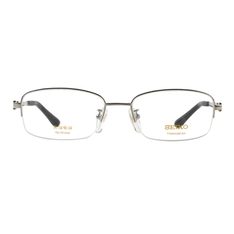 【新款】男女款时尚钛材半框眼镜架可配度数 HT01082