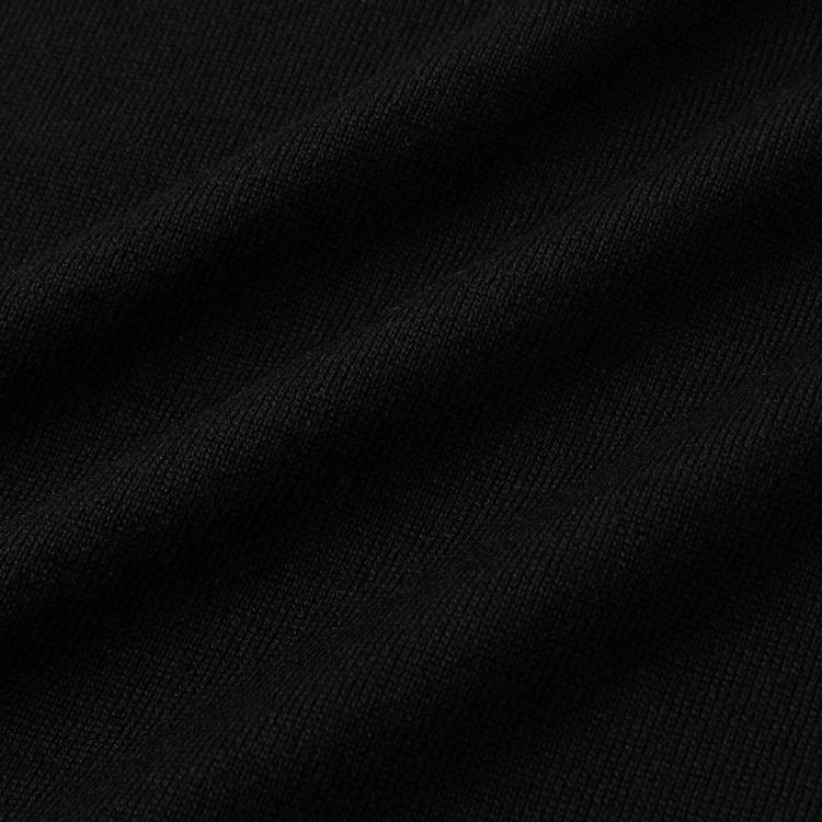 男士春夏经典字母logo休闲羊毛套头针织衫