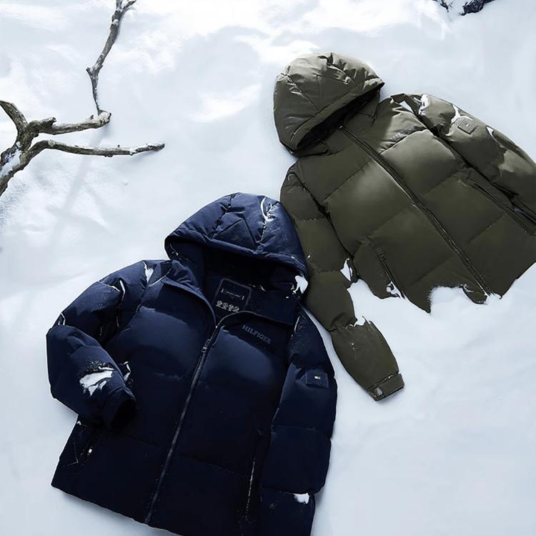 TOMMY HILFIGER TOMMY HILFIGER 【撼冬90鹅绒防风防水】TommyHilfiger秋冬男耐磨羽绒服外套37264