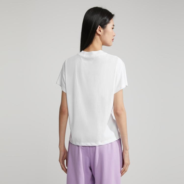 CK Jeans春夏女士时尚休闲字母印花纯棉短袖T恤J222178