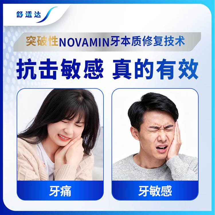 舒适达 【贾冰推荐牙膏】PRO专业修复缓解牙齿敏感重塑牙本质亮白护敏
