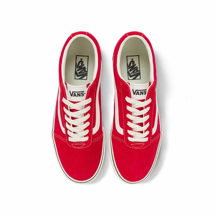 官方【品牌直供】 线上专售Ward复古红男鞋板鞋