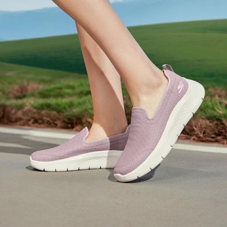 Skechers 【时尚百搭】女鞋健步鞋运动鞋舒适潮流一脚蹬低帮夏季 In Pink