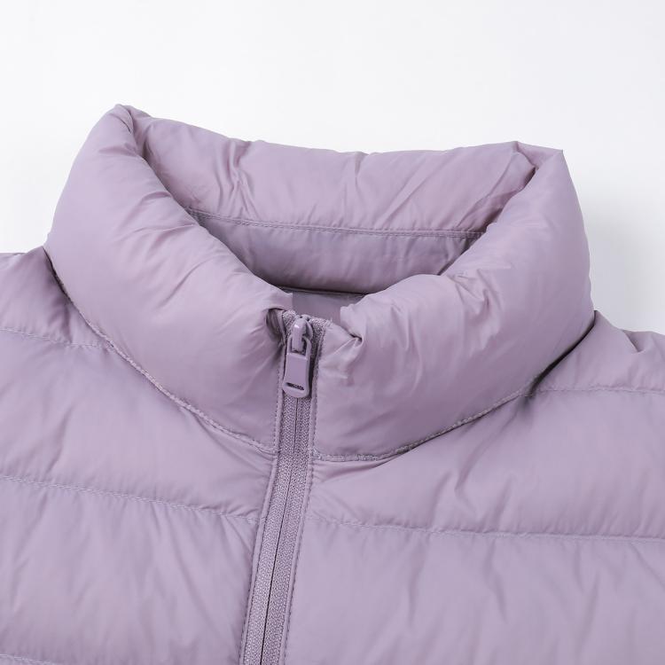 雪中飞 【90%鸭绒&立领羽绒外套】春季秋羽绒保暖轻薄女式羽绒服