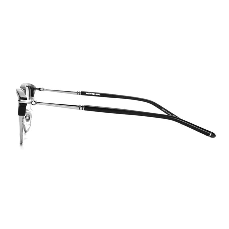 MONTBLANC 眼镜架男女光学金属眉线近视眼镜框MB0243O