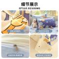 诺米美物 全棉印花四件套100%纯棉家用被套床单床上用品学生宿舍三件套 图片 5