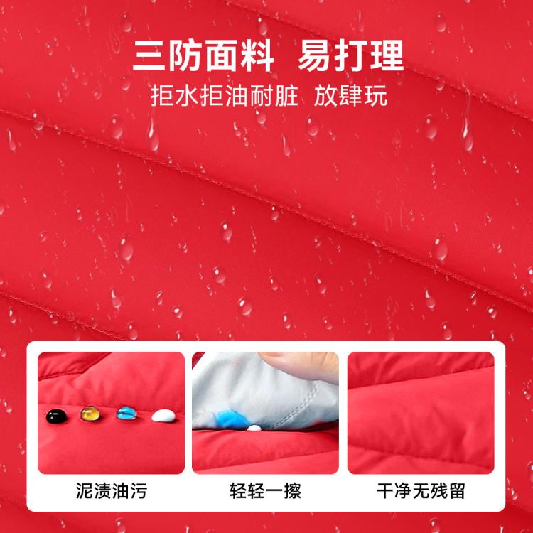 迪士尼宝宝 【实力三防】25年冬季中大童男童女童羽绒服轻薄保暖儿童羽绒服