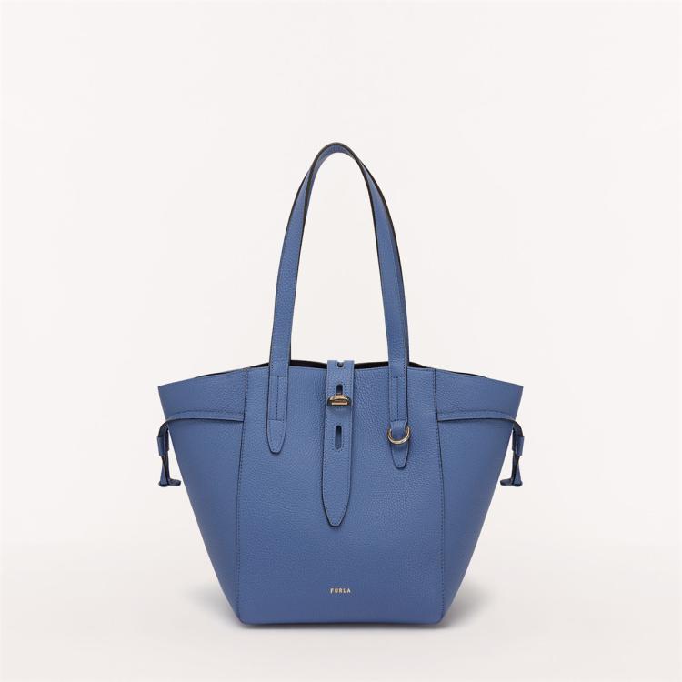 Furla 芙拉net牛皮中号女士手提包 In Blue