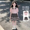 迪士尼 【疯狂动物城】朱迪兔学院风套装女童夏季新款衬衫网纱半裙两件套 图片 3