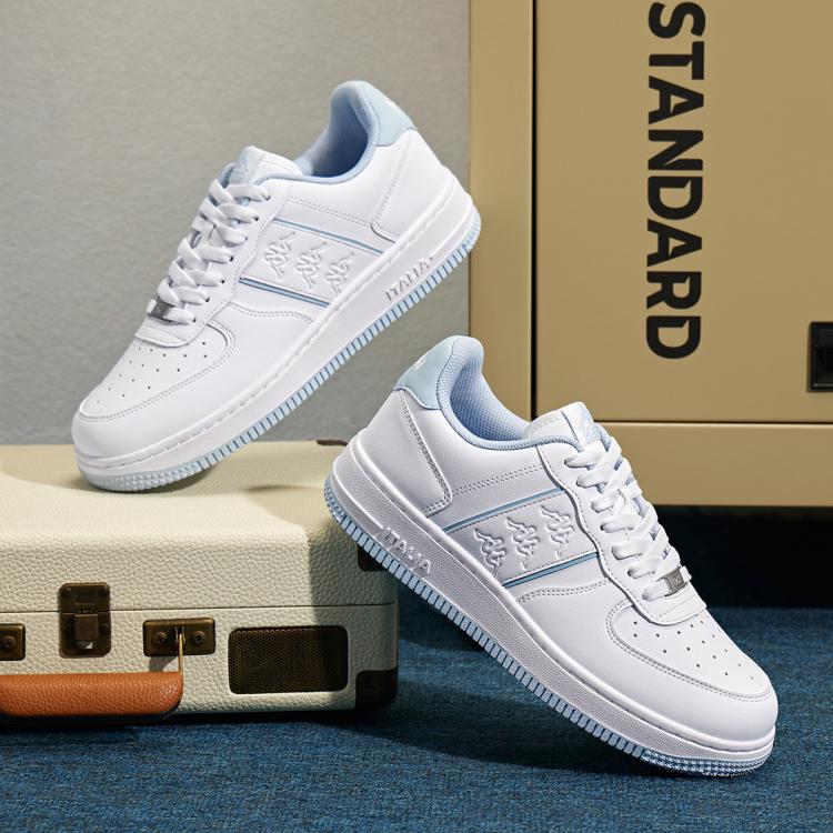 Kappa 情侣厚底小白鞋爆款春秋百搭板鞋男女低帮休闲运动鞋