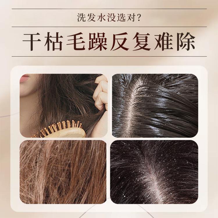 十二草集 洗发水控油蓬松持久留香洗发原浆柔顺蓬松清洁头皮护发黑枸杞