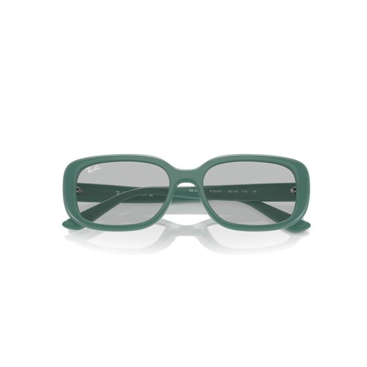 Rayban 【成毅同款】雷朋太阳镜男女时尚潮流镜框4421d In Green