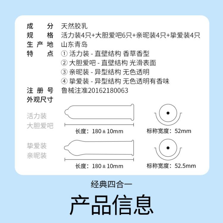 杜蕾斯 避孕套囤货安全套超薄水润润滑组合男女性用品成人夫妻