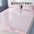 洁丽雅 夏天冰丝凉席三件套空调席子可水洗机洗裸睡家用宿舍床笠款冰丝席 图片 2
