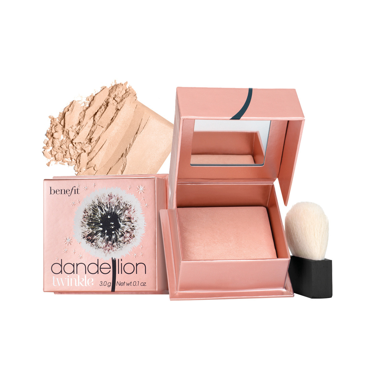贝玲妃benefit 蒲公英流光飞舞蜜粉3g提亮高光 腮红