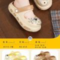 俞兆林 【断码处理】室内拖鞋家居洞洞鞋女生可爱少女夏季凉拖鞋 图片 5
