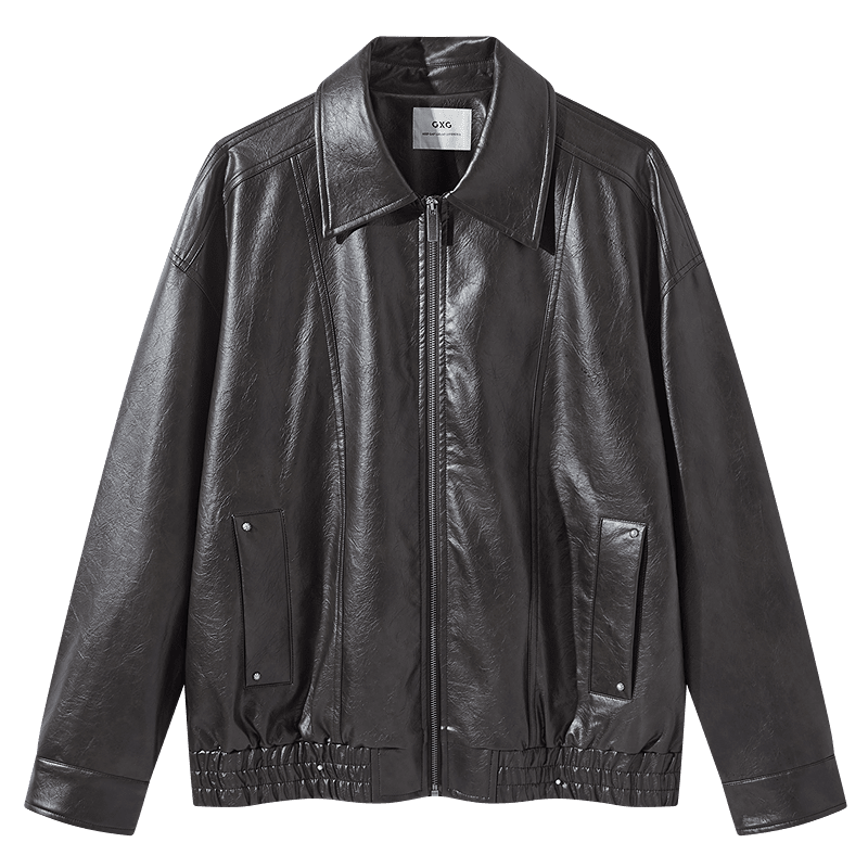 GXG 2025�ﶬ��Ʒ �󱳻�ҳ��ƽ⹹�ָ�Ƥ�п� ������������ 309Ԫ����V��Ա�ۣ����׵���𣬼۸���ͣ�