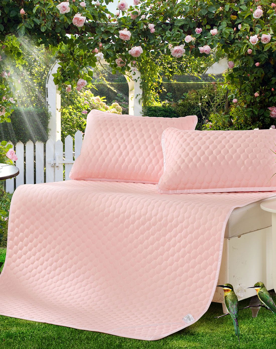 1.5m(5英尺)床 百丽丝家纺 水星出品 晚霞软凉席-晚霞软凉席