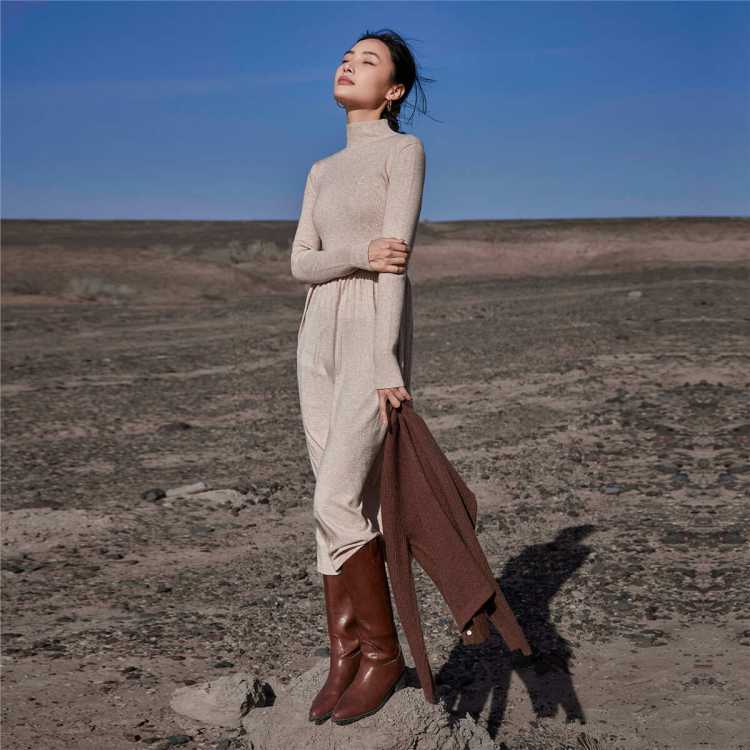 ����ū �＾����߼��а������֯ȹ����ë֯��������ȹŮ��85Ԫ