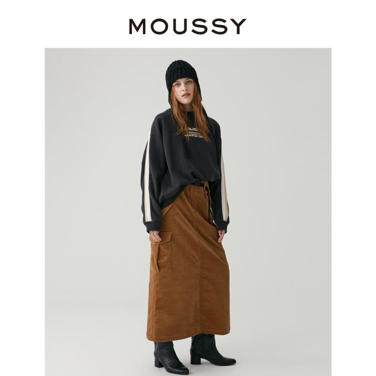 MOUSSY MOUSSY 秋季工装半身裙028GA930-5720 6921085783502360536