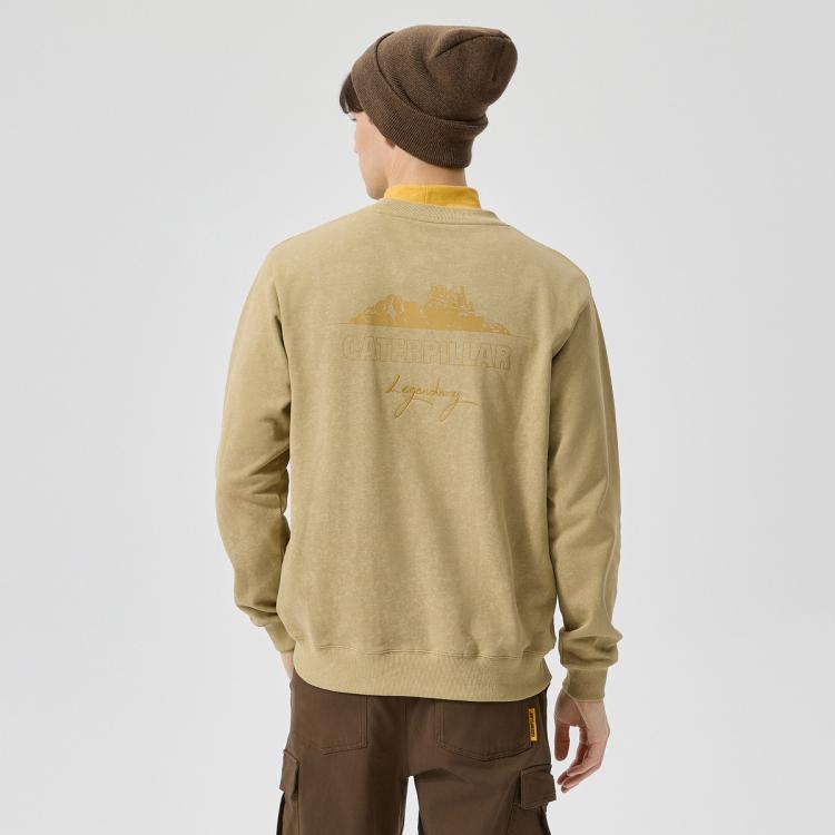 CAT CAT 【蜡染棉毛圈面料】CAT秋冬24款男士户外休闲时尚印花卫衣