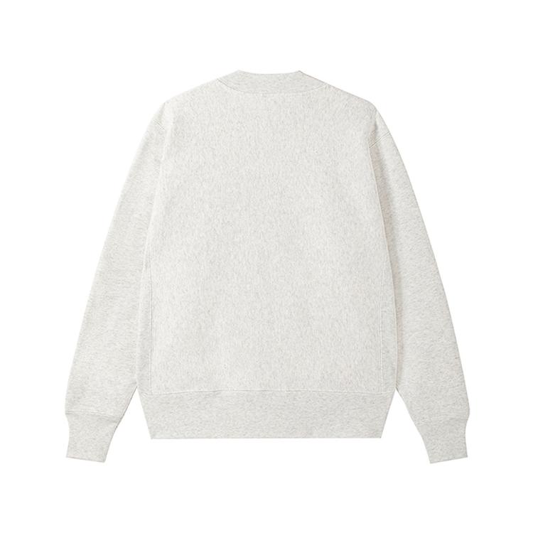 CHAMPION Champion 【品牌直营】秋冬小Clogo开衫圆领卫衣外套男加绒保暖休闲