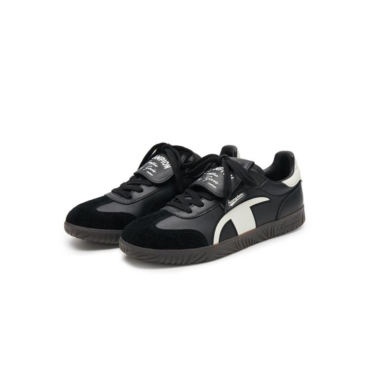 CHAMPION Champion 【品牌直营】德训鞋T头复古经典百搭运动休闲鞋低帮白鞋男