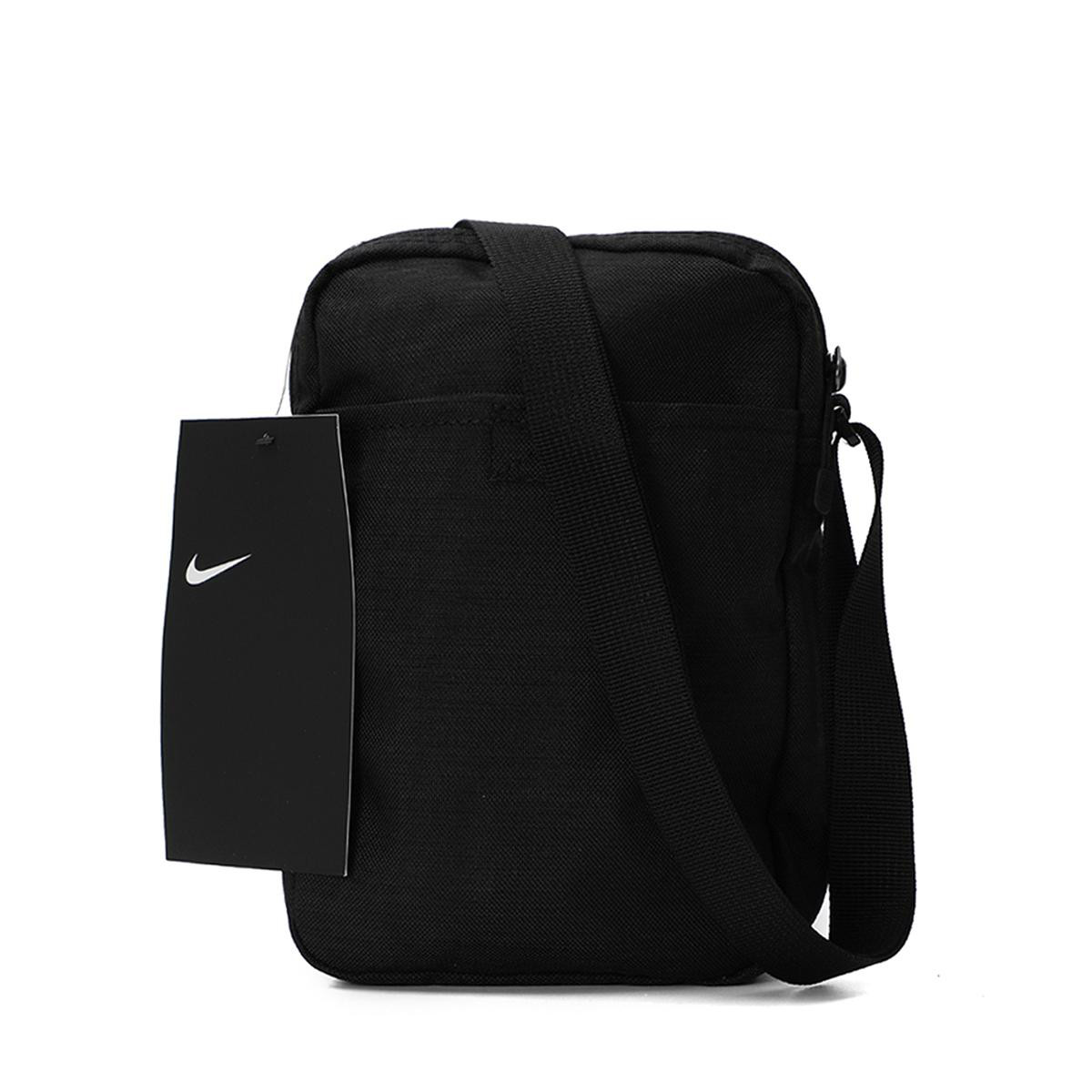 耐克nike 时尚舒适 中性黑色运动斜挎包
