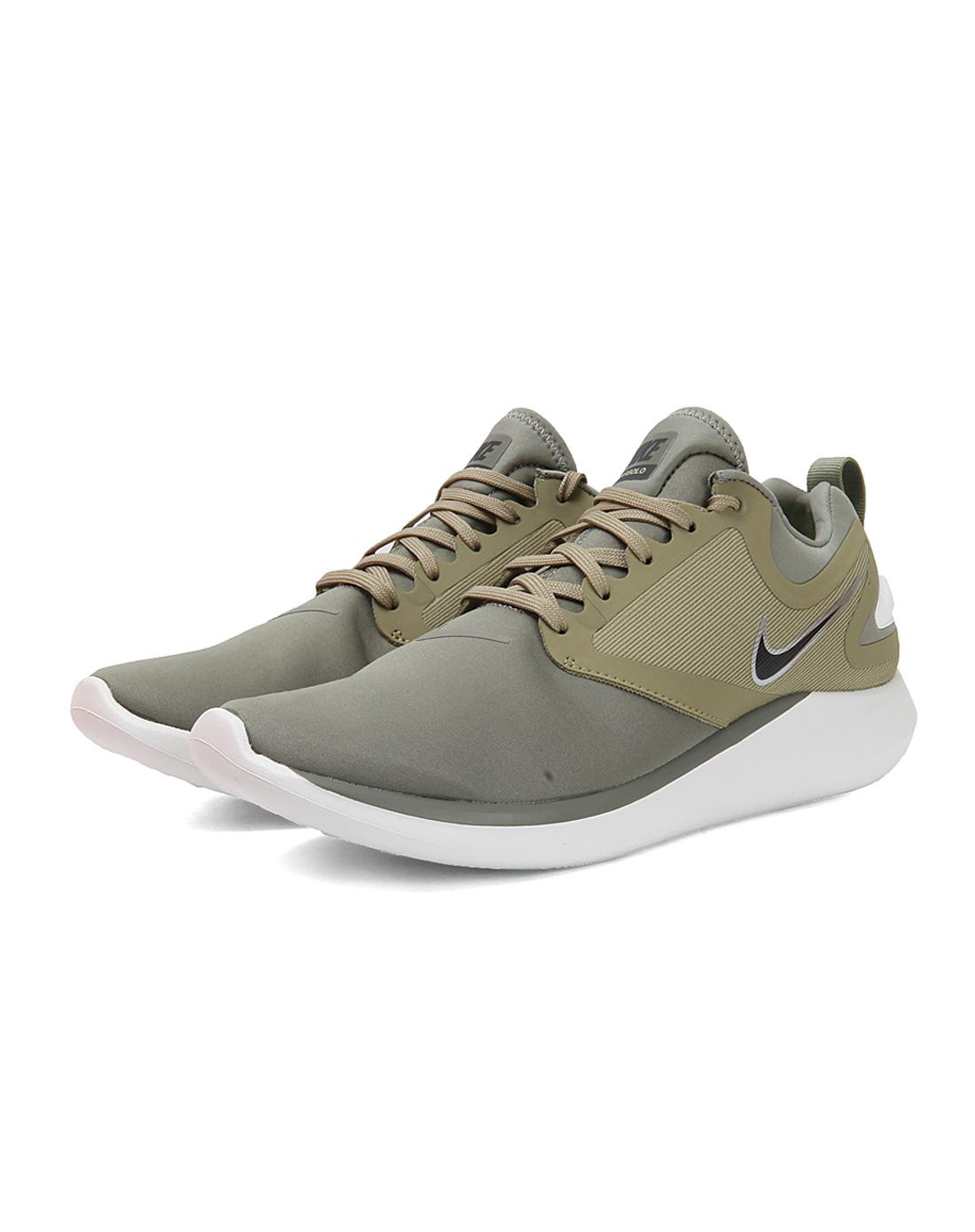 耐克nike 时尚舒适 男款泥灰色跑步鞋
