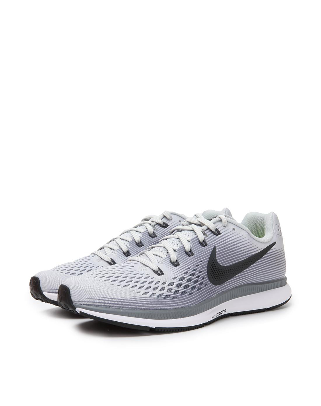 耐克nike 时尚休闲 男款灰色跑步鞋