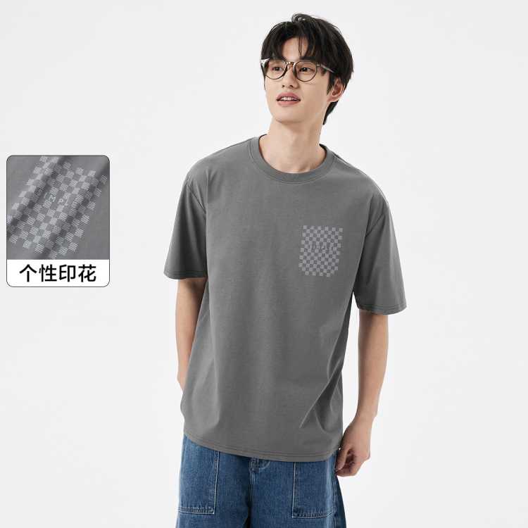 gxg.jeans ��ʿӡ������T�� 100%�� ��ɫ��ѡ 26�Ŀ�59Ԫ