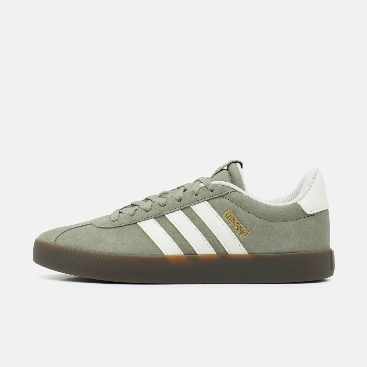 adidas 【T头鞋】VL COURT 轻便舒适低帮运动休闲鞋板鞋