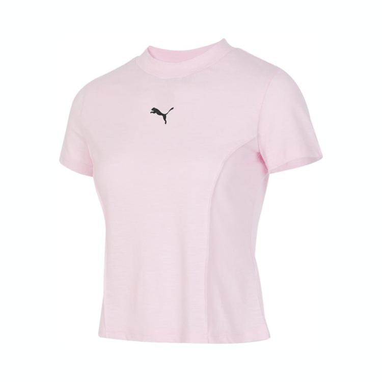 Puma 运动休闲时尚日常 女子t恤 In Pink