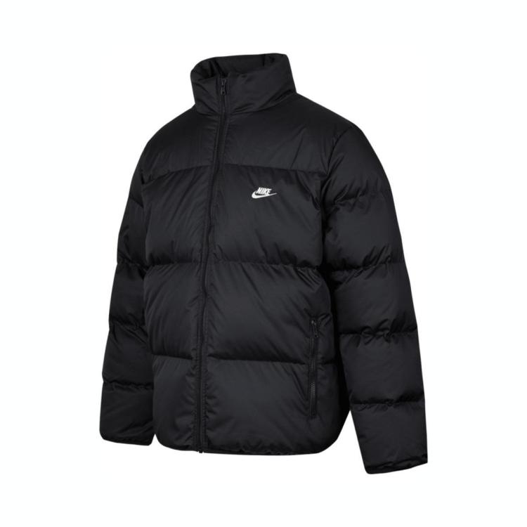 Nike Sportswear Club Puffer Jacket In Black