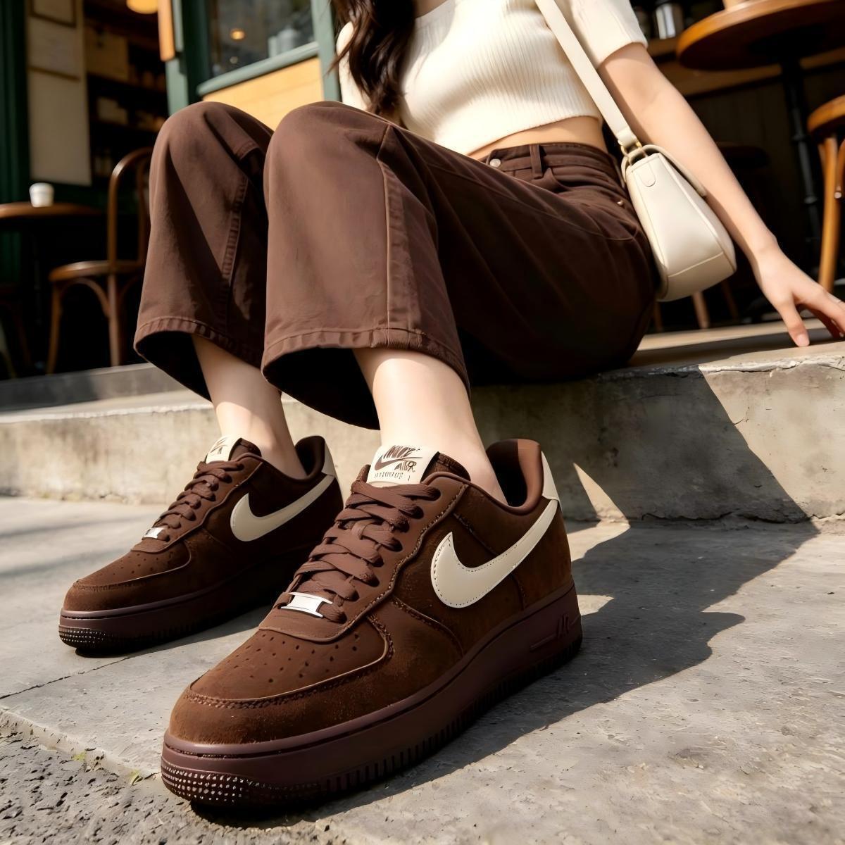 Nike 【空军一号】AIR FORCE 1 '07轻便舒适低帮女子运动休闲鞋