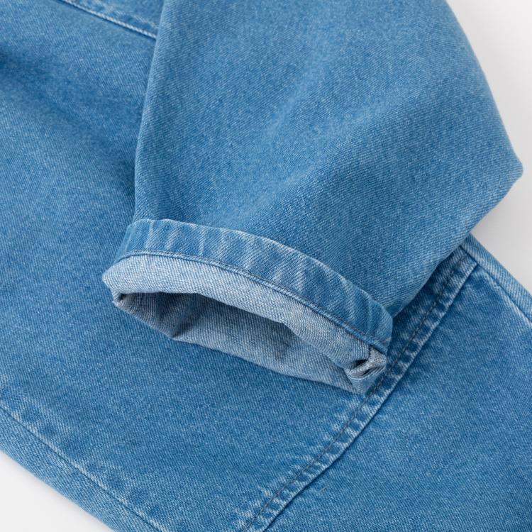 嘟嘟家 【洋气百搭】宝宝牛仔裤春秋男童裤子春季卡通女童休闲裤宝宝童装