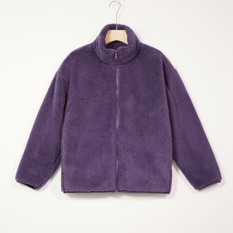 雪中飞 女式多色立领摇粒绒外套短款微弹简约保暖高品质上衣女蓬松厚实