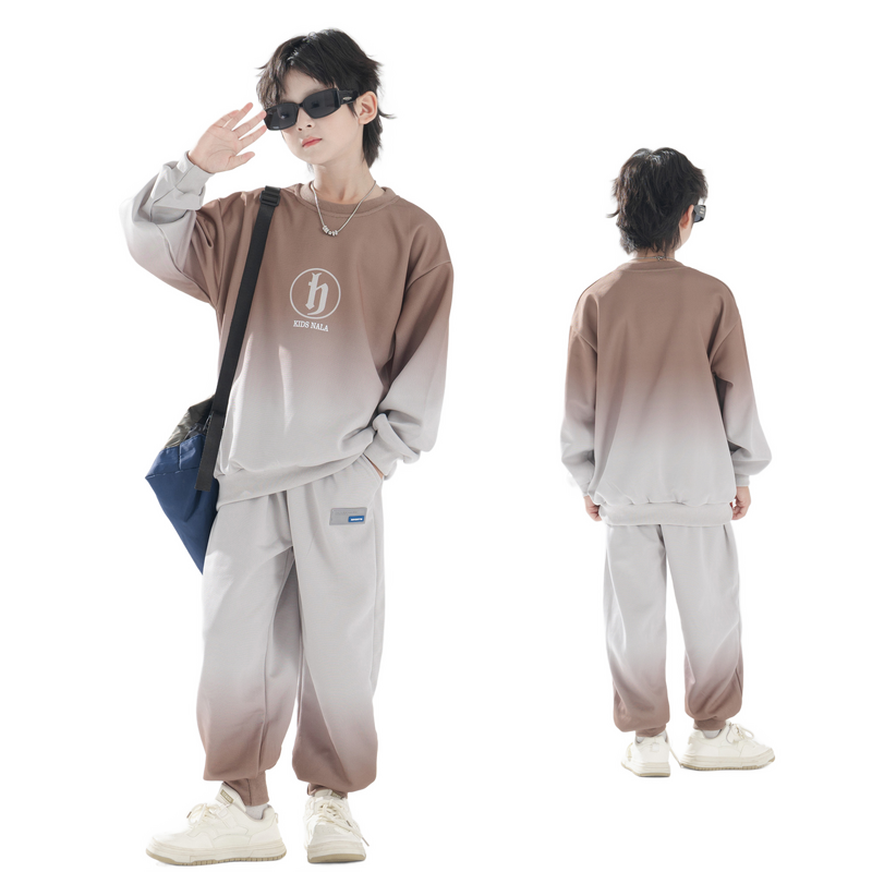 KIDS NALA ����ѧ�Ƽ�����װ��ͯ��װ�����׶�ͯ�д�ͯ�������������˶���װ 88.7Ԫ