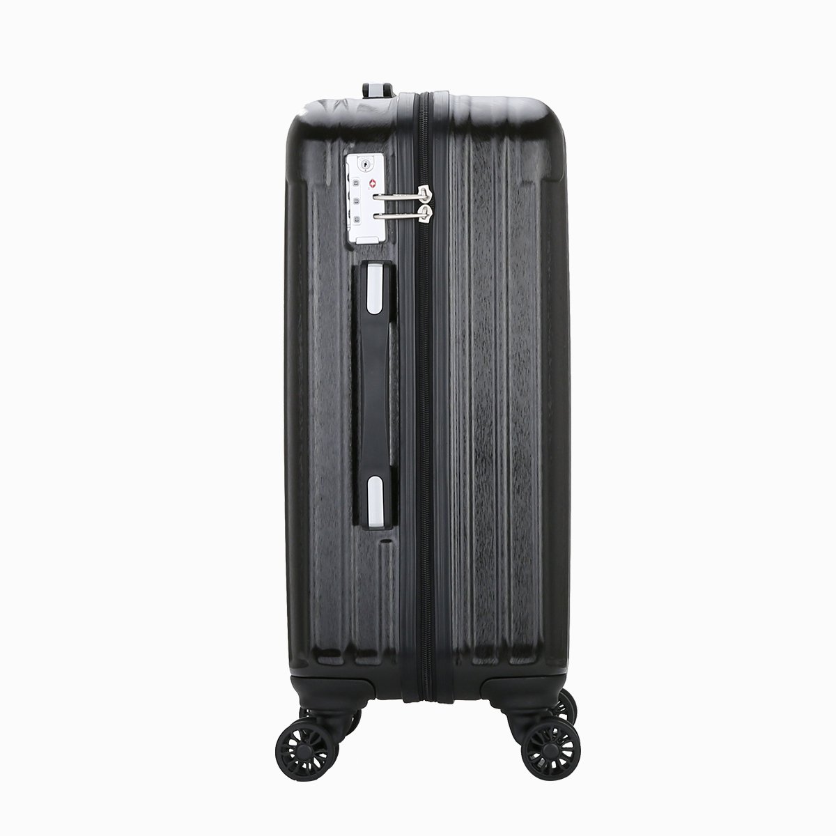 经典条纹20寸拉丝旅行箱万向轮男女登机硬箱24寸拉杆旅行箱6197u