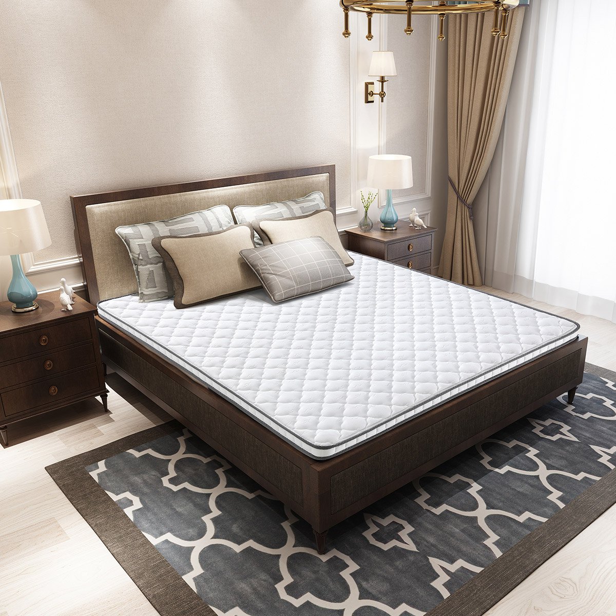 【买就送乳胶u型枕】椰棕床垫 无胶水3d 科学护脊 儿童老人透气棕垫